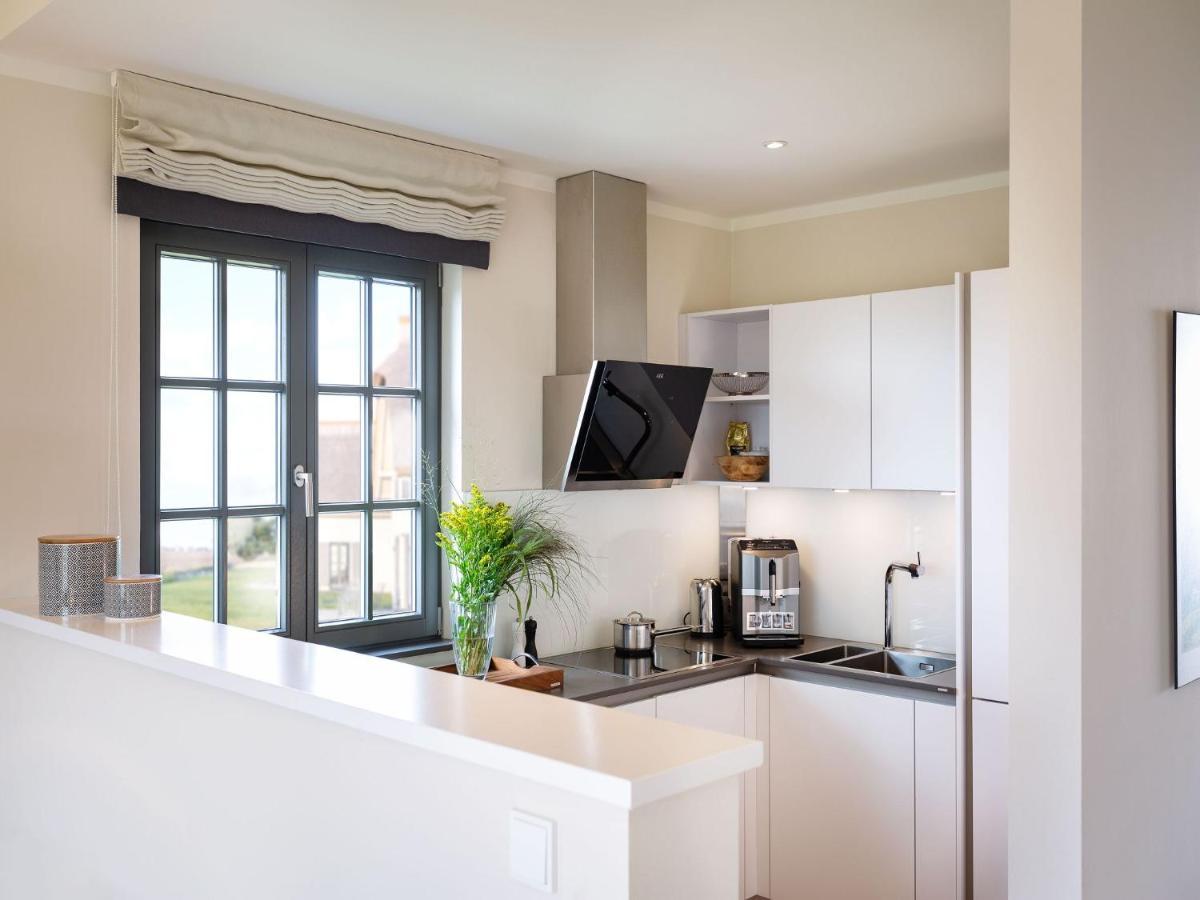 Reetland Am Meer - Premium Reetdachvilla Mit 2 Schlafzimmern, Sauna Und Kamin E04 Dranske Exterior foto