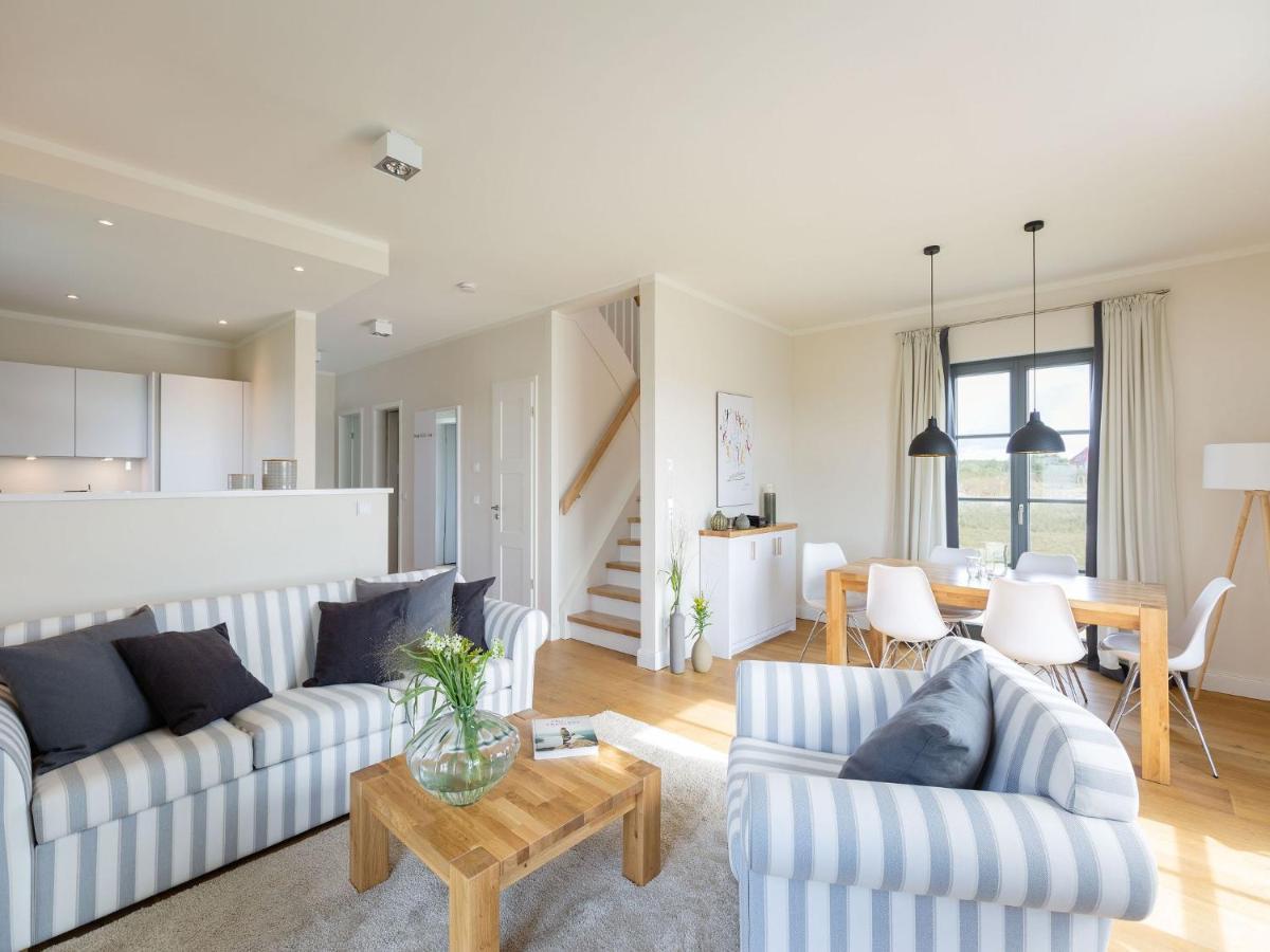 Reetland Am Meer - Premium Reetdachvilla Mit 2 Schlafzimmern, Sauna Und Kamin E04 Dranske Exterior foto